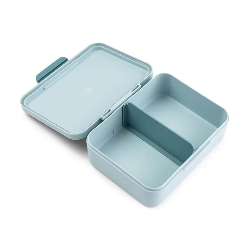 Lunchbox avec séparateur Tiny Farm bleu