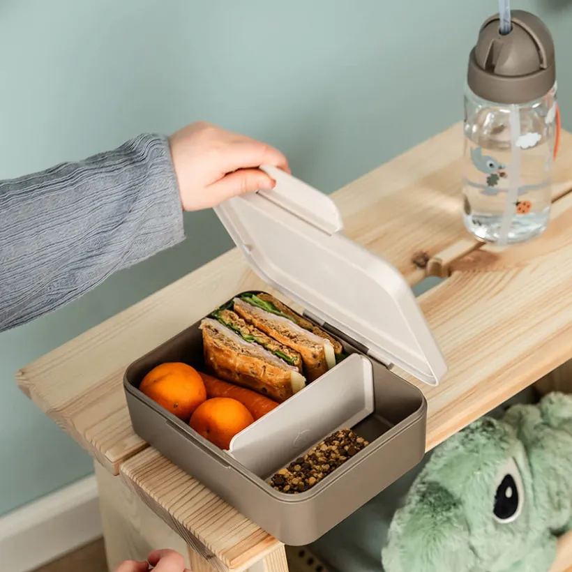 Lunchbox avec séparateur Tiny Trails Sable