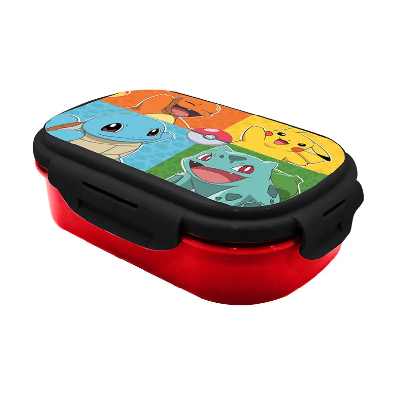 Lunchbox compartimentée avec couvert Pokémon