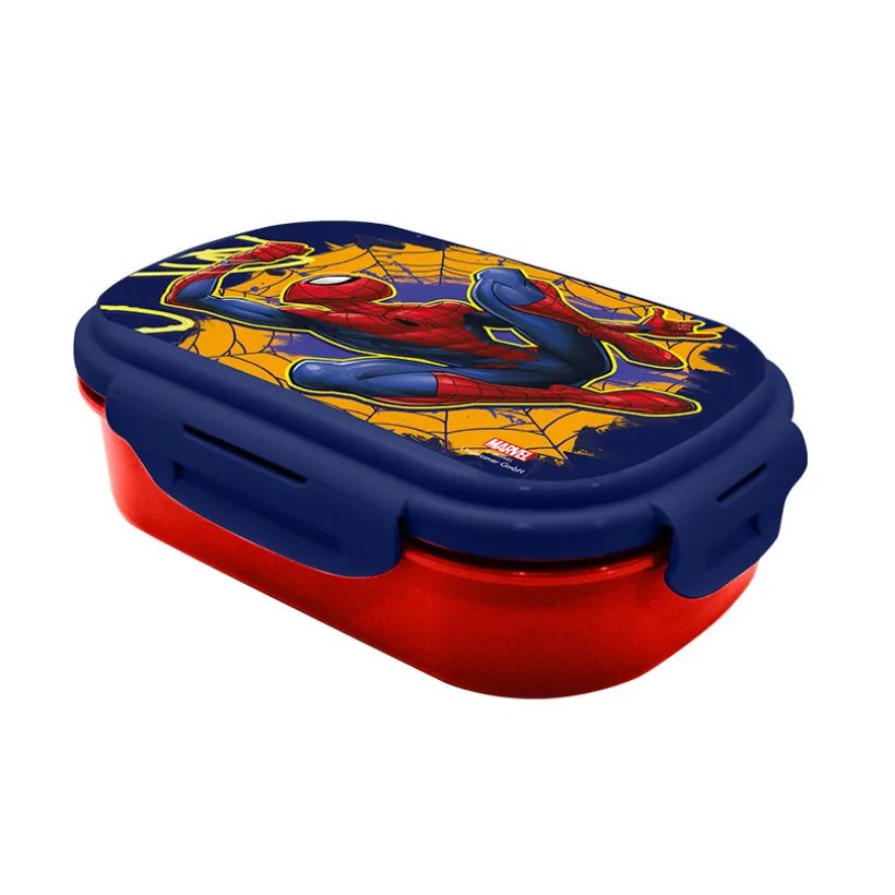 Lunchbox compartimentée avec couvert Spider-Man Marvel
