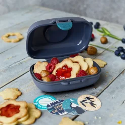 Lunchbox personnalisable 600ml Gram Wolf bleu