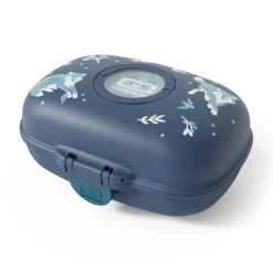 Lunchbox personnalisable 600ml Gram Wolf bleu