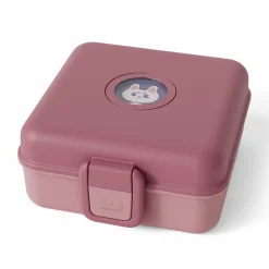 Lunchbox personnalisable 850ml Snacky avec couverts Pink Blush