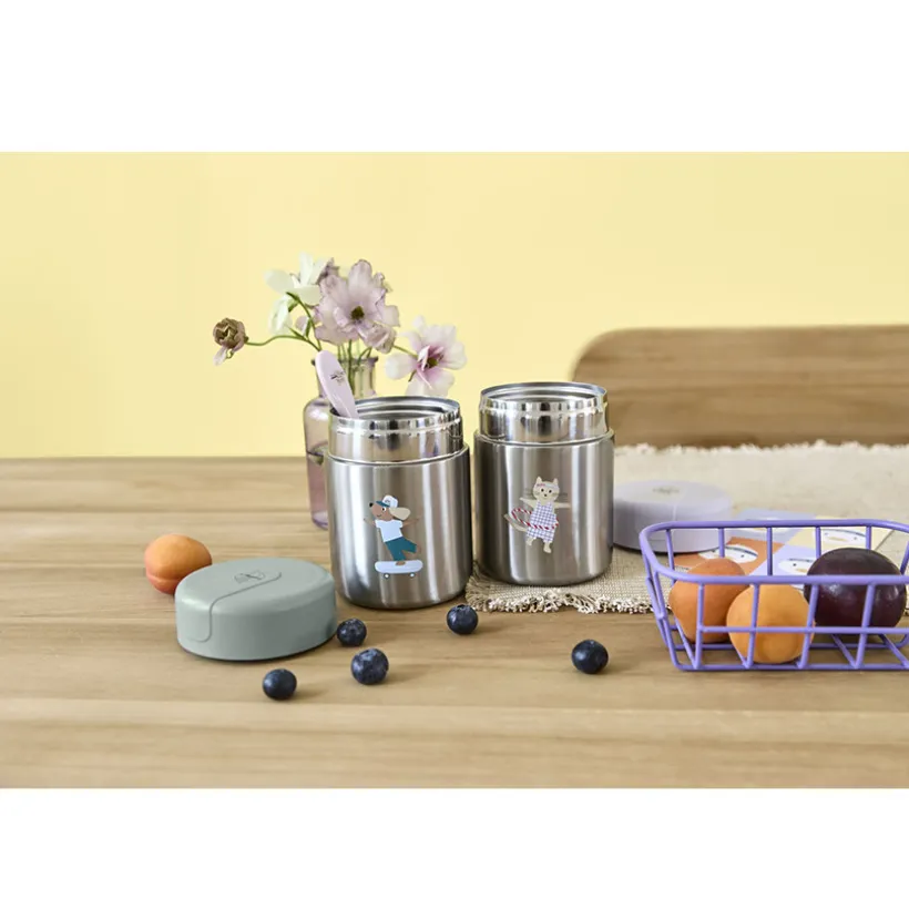 Lunchbox Thermos repas Tiny Team Chien