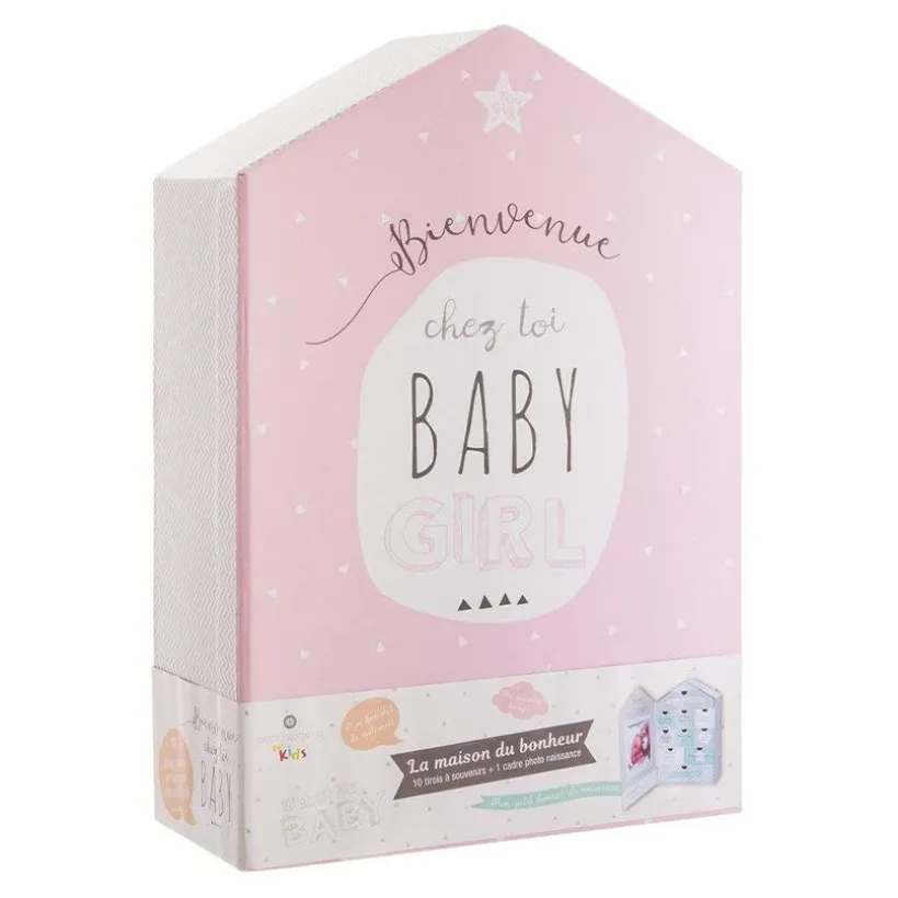 Maison coffret de naissance - Coloris aléatoire