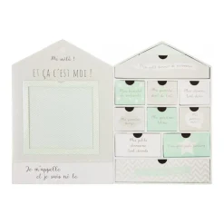 Maison coffret de naissance - Coloris aléatoire