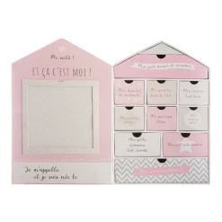 Maison coffret de naissance - Coloris aléatoire