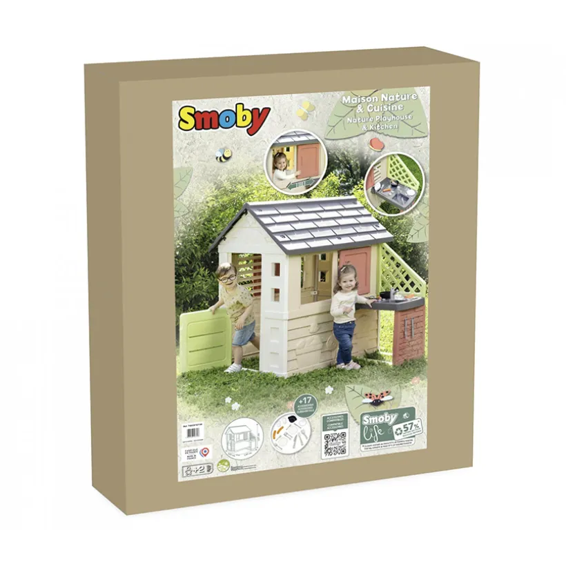 Maison Nature avec cuisine Smoby Life
