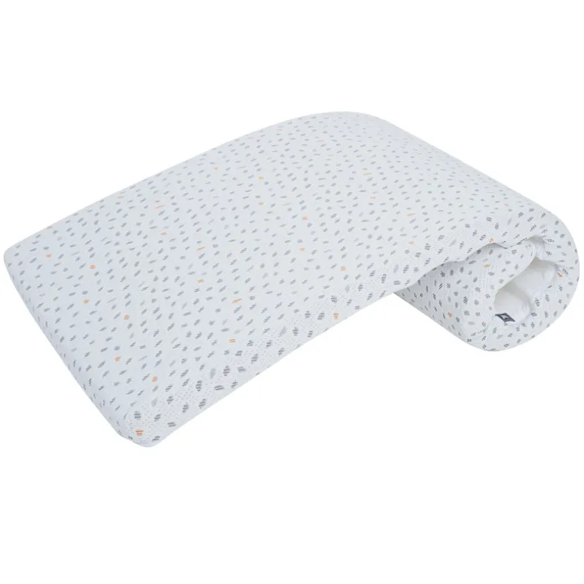 Matelas de voyage enroulé 60 x 120 cm imprimé