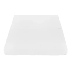 Matelas de voyage pliable 60 x 120 cm blanc