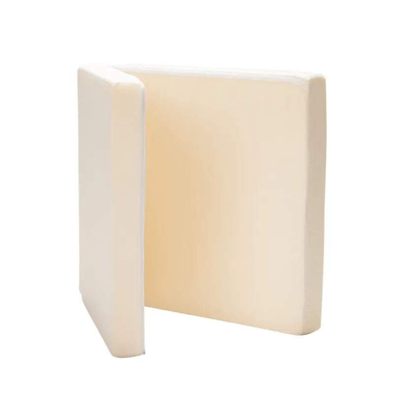Matelas de voyage pliant 60 x 120 cm - Blanc