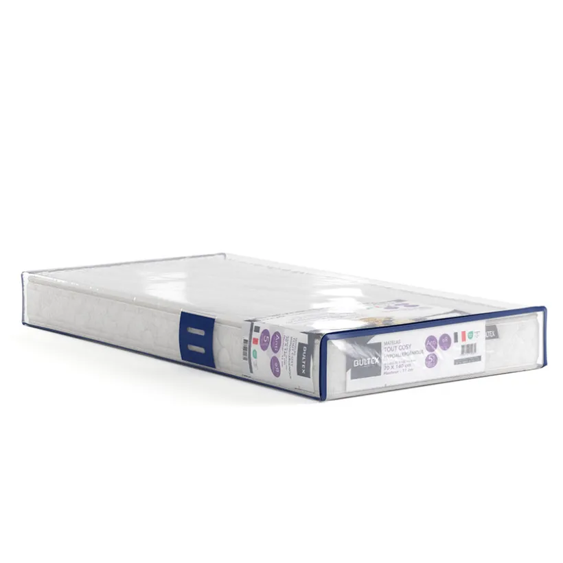 Matelas hypoallergénique Boutchou Cosy + valisette 70 x 140 cm