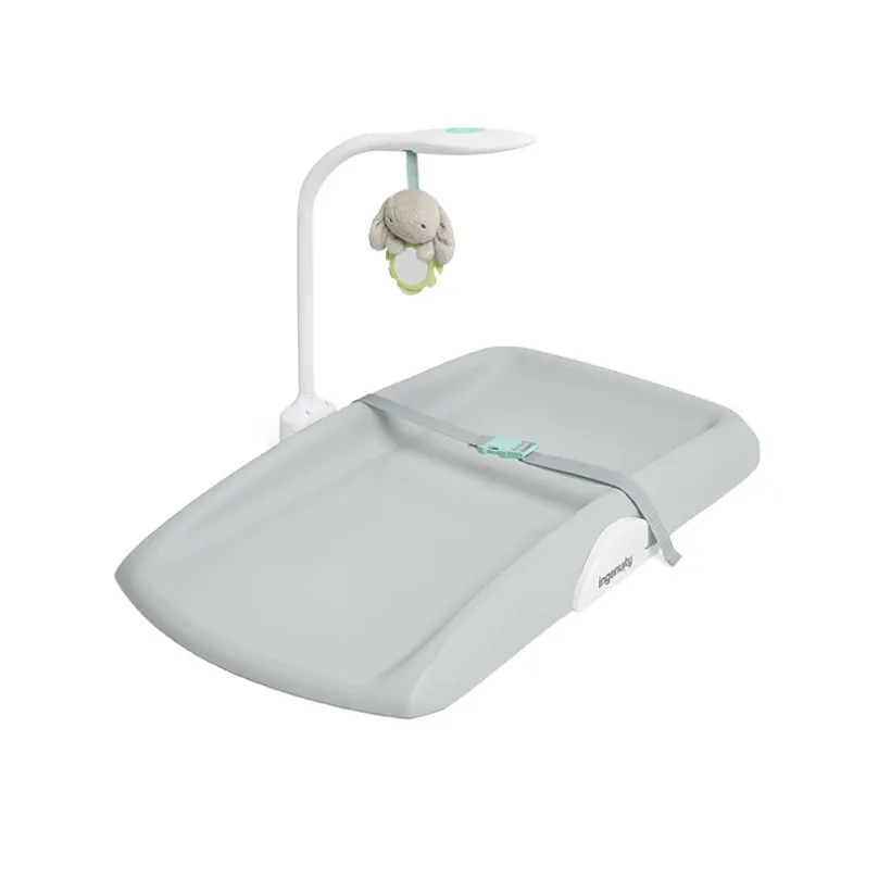 Matelas à langer jour et nuit avec barre lumineuse réglable