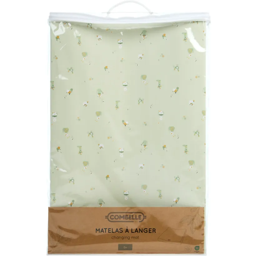 Matelas à langer Promenade Bucolique vert clair