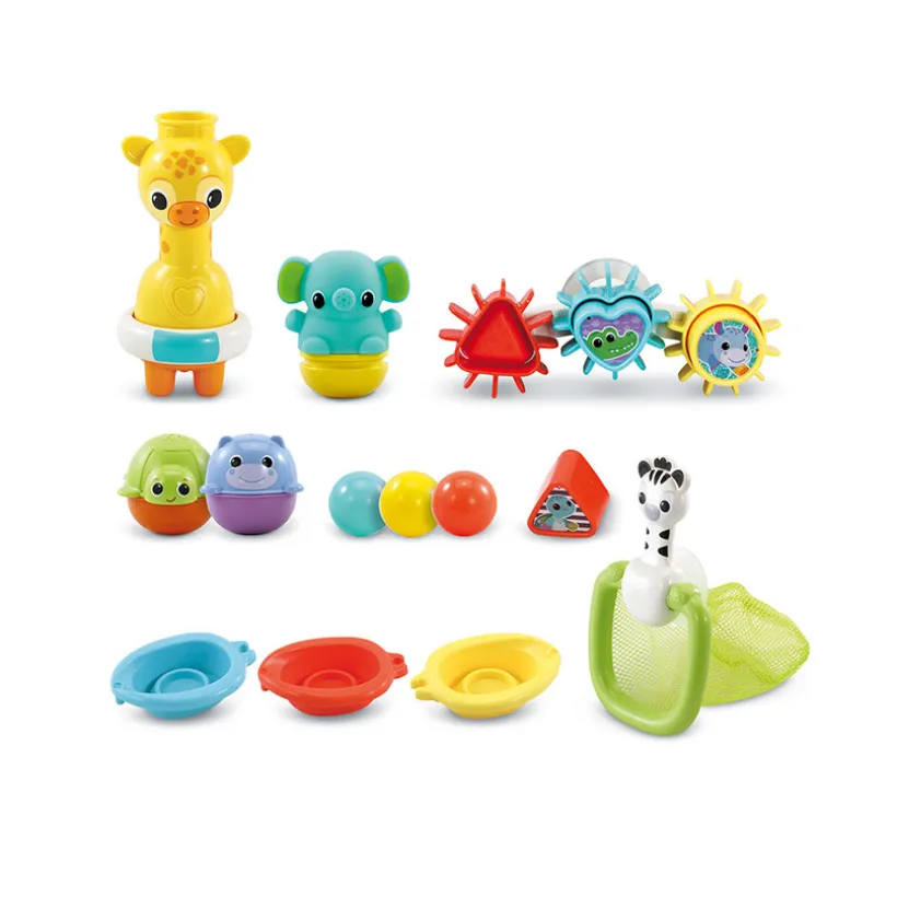 Maxi-coffret de bain multi-activités 17 pièces