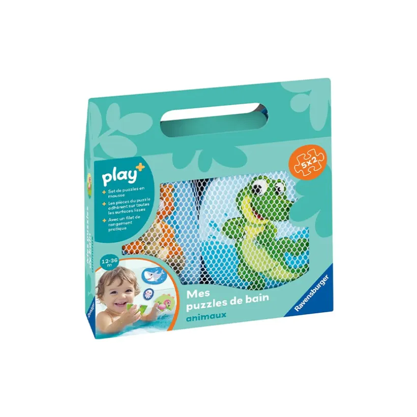 Mes puzzles de bain animaux