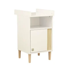 Meuble à langer + matelas Paloma blanc