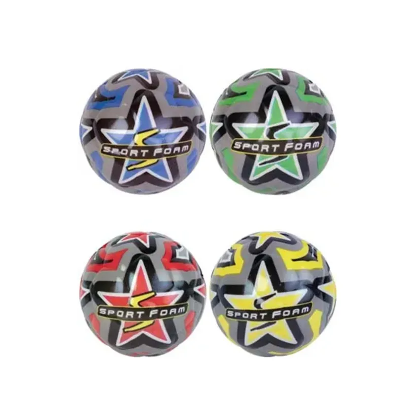 Mini balle de football Ø 7 cm (coloris aléatoire)