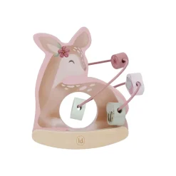 Mini boulier à bascule faon en bois Fairy Garden