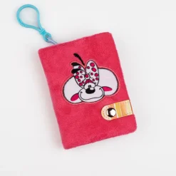 Mini carnet porte clé en peluche A7 Diddl et ses amis (Modèles aléatoires)