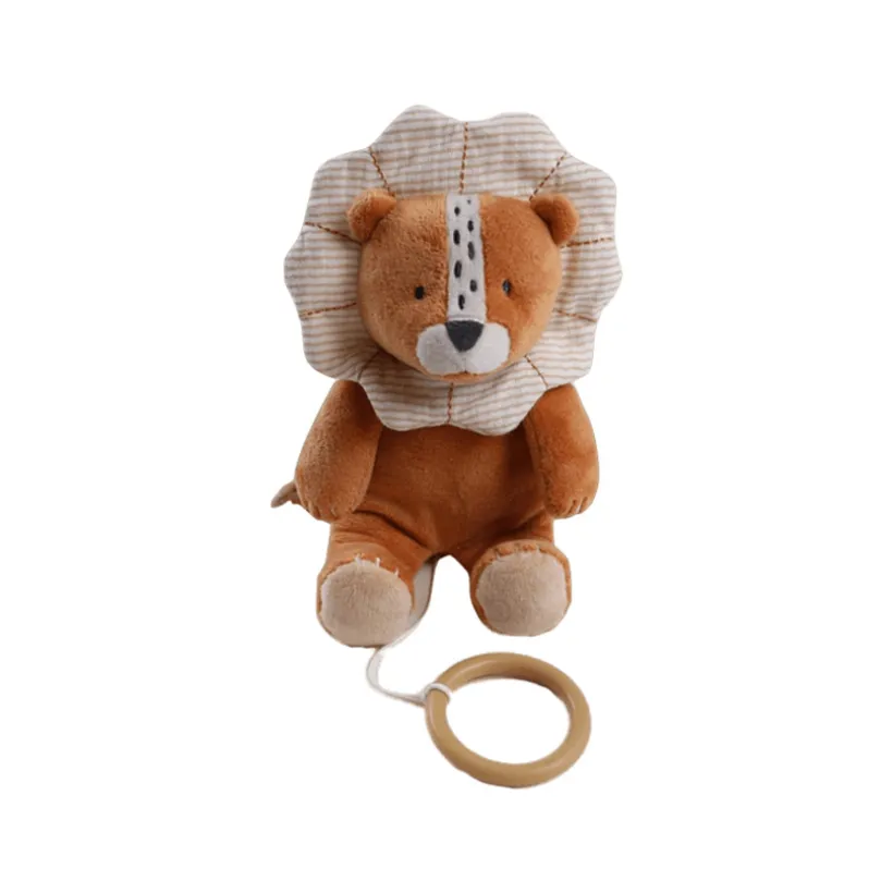 Mini peluche musicale Babou - Caramel