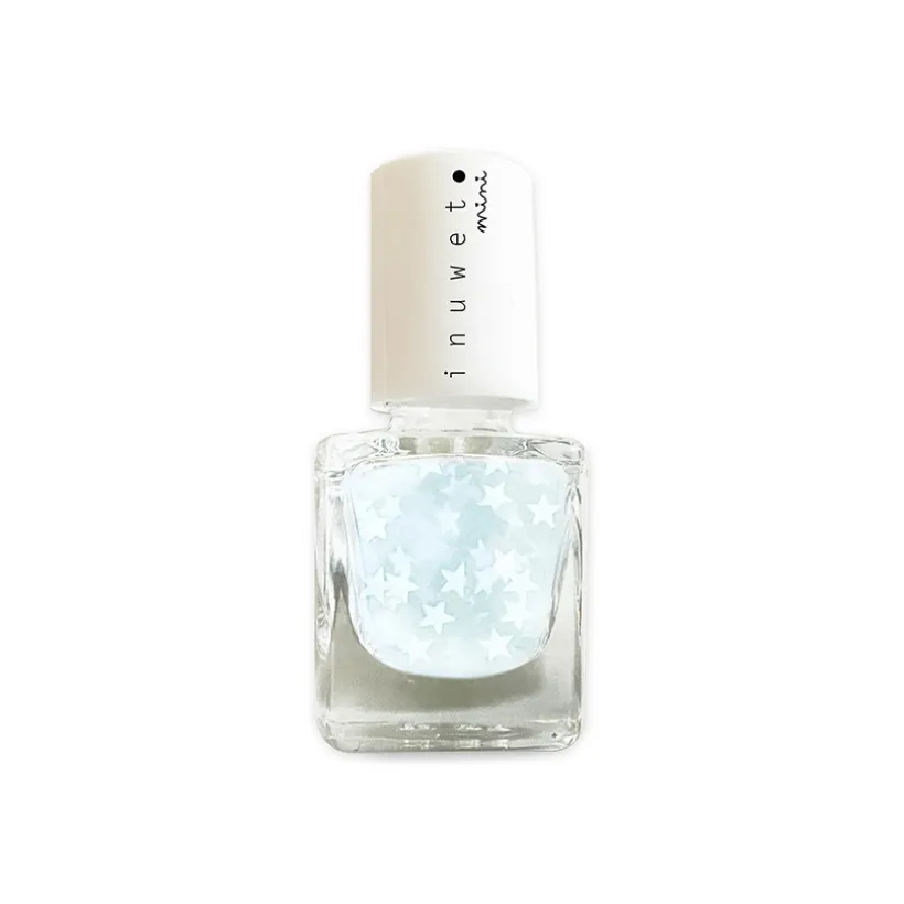 Mini vernis à l'eau top-coat Étoiles transparent