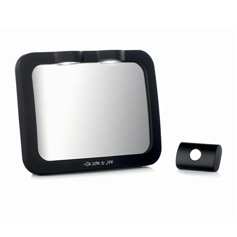 Miroir de surveillance éclairé pour la voiture