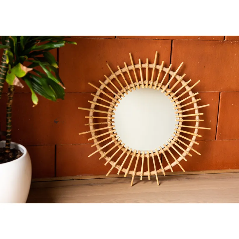 Miroir en Rotin Fondi - 60cm