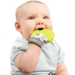 Mitaine de dentition pour bébé - Gris