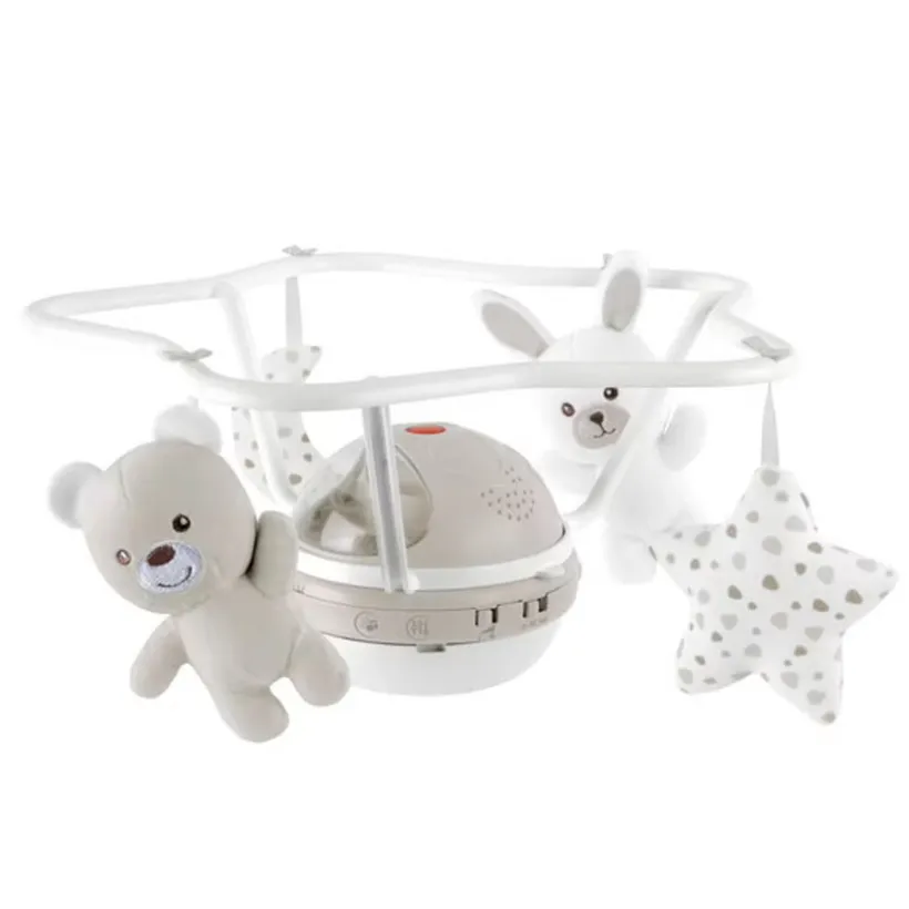 Mobile arc-en-ciel 3 en 1 Beige