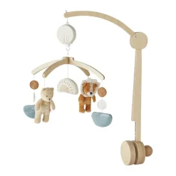 Mobile musical avec bras en bois - Babou & Kendi