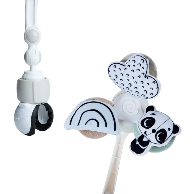 Mobile musicale de voyage Black & White