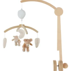 Mobile musical en bois Lily & Fluffy