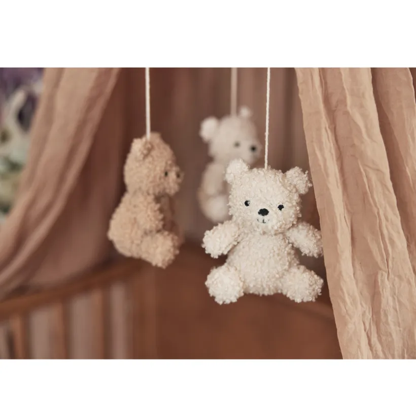 Mobile Teddy Bear - Naturel/Biscuit