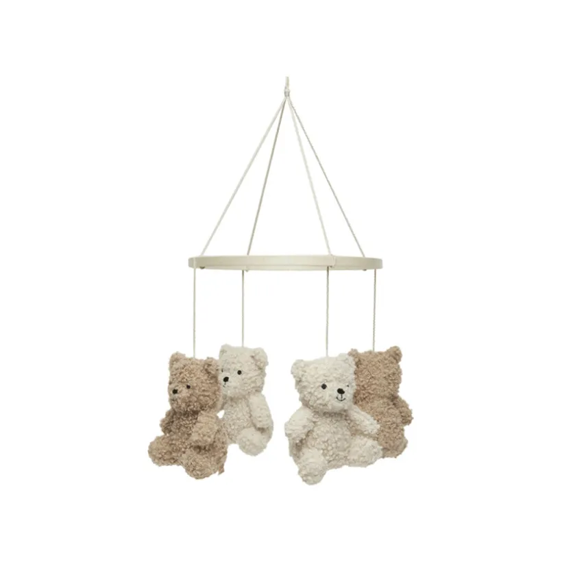 Mobile Teddy Bear - Naturel/Biscuit
