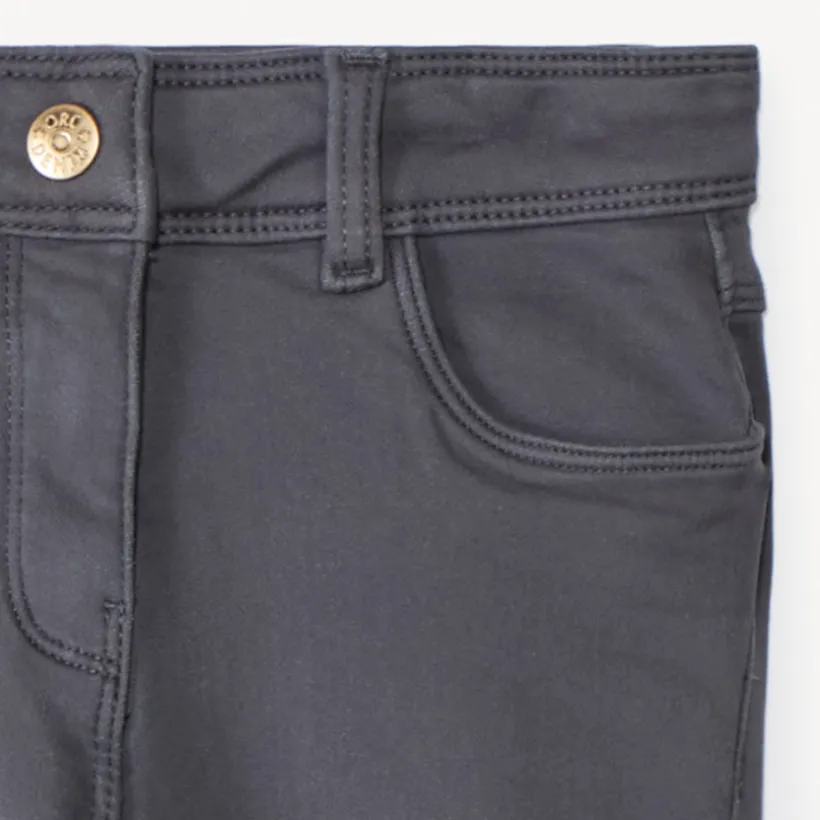 Mom jean effet denim pour fille