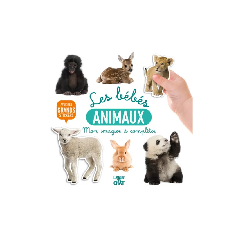 Mon bel imagier à compléter - Les bébés animaux