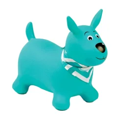 Mon chien sauteur bleu turquoise