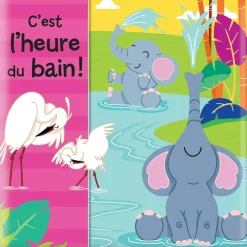 Mon livre c'est l'heure du bain !