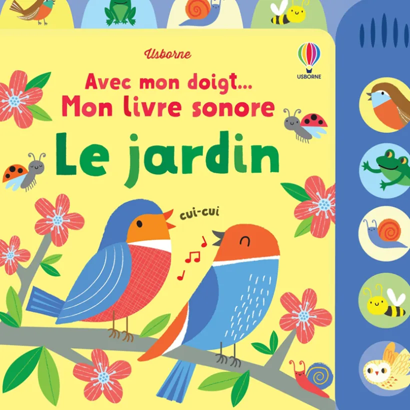 Mon livre sonore - Le jardin