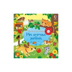 Mon livre sonore à toucher - Mes animaux préférés