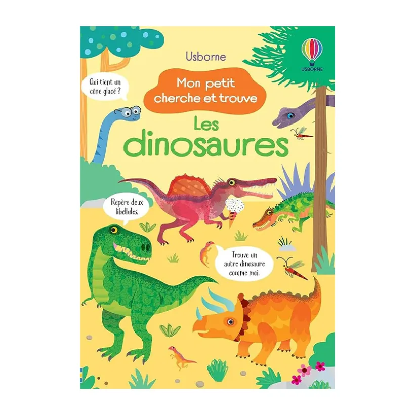 Mon petit cherche et trouve | Les dinosaures