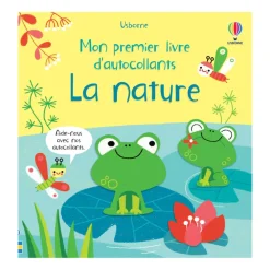 Mon premier livre d'autocollants La nature
