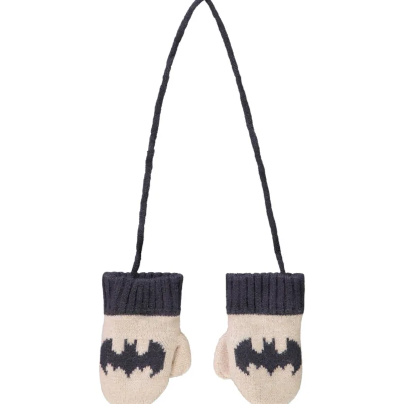 Moufle reliées en tricot Batman Warner pour bébé garçon