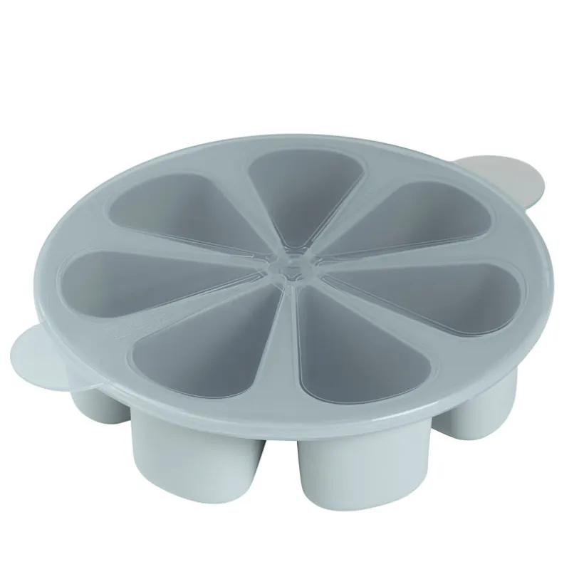 Moule de conservation multiportions 7 x 100ml en silicone vert