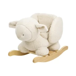 Mouton à bascule en sherpa Teddy écru