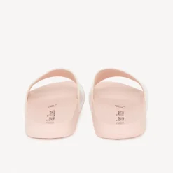 Mules à bride iridescente et print Love pour fille