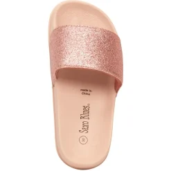 Mules à bride pailletée pour fille