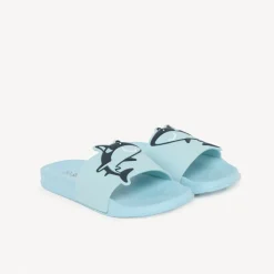 Mules à bride requin pour garçon avec lanière selon l'âge