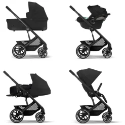 Nacelle bébé Cot S Lux Balios 2023 - Moon Black